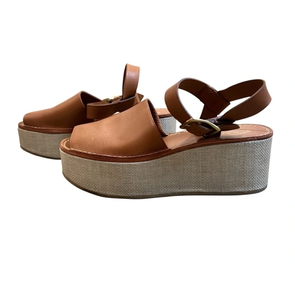 TOD'S | WOMEN’S SANDALS | LEATHER | EU SIZE 38 | NEW